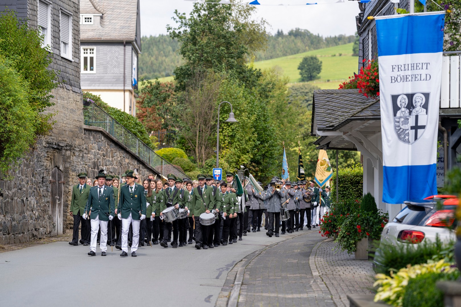 stadtschützenfest schmallenberg 2024 in bödefeld