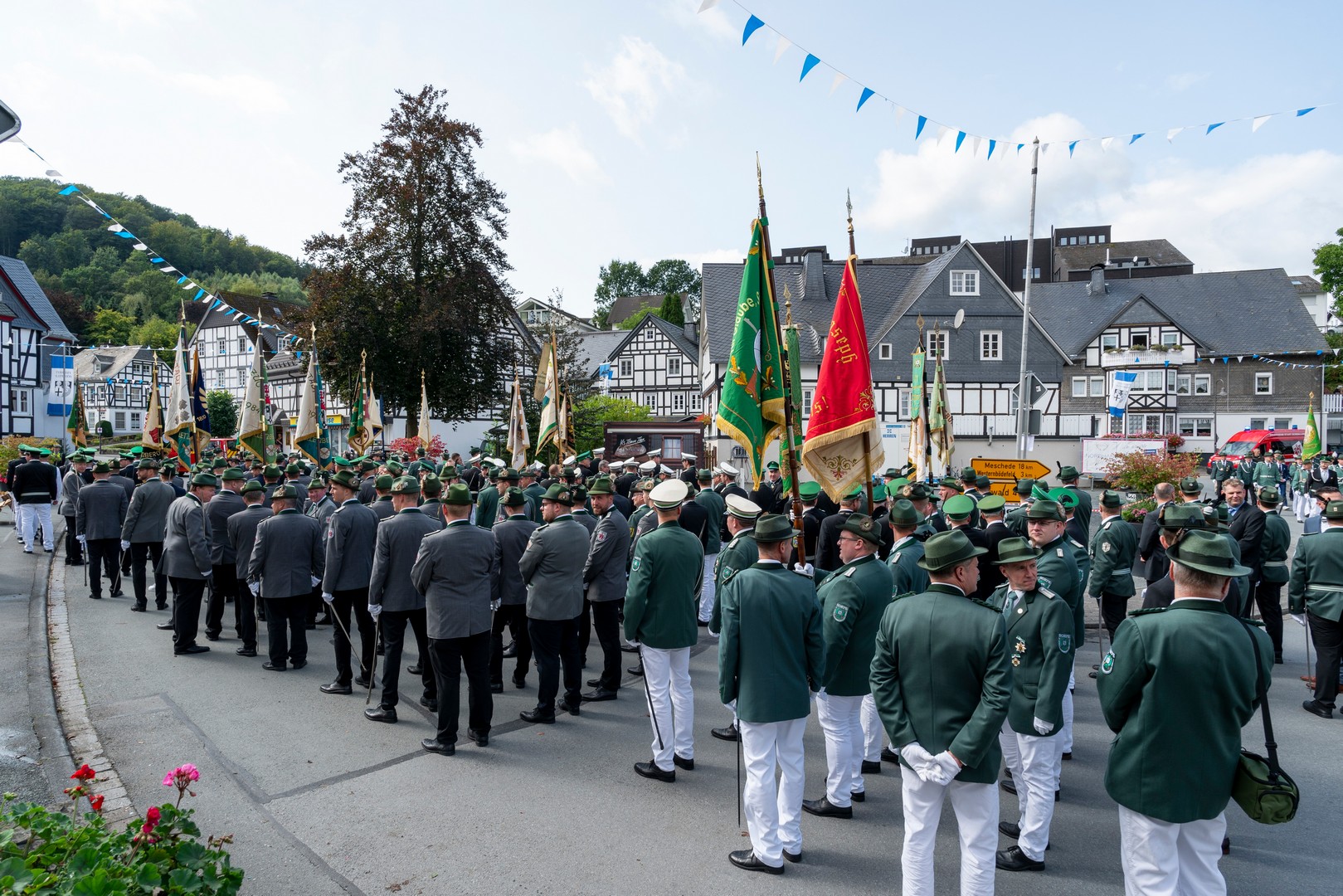stadtschützenfest schmallenberg 2024 in bödefeld