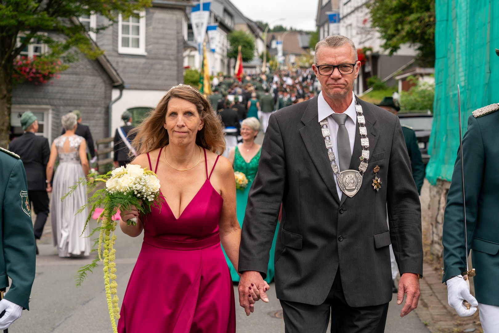 Majestäten Martin Schröder und Petra Lange