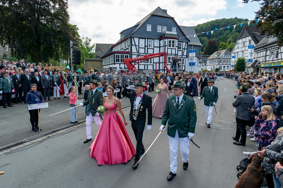 stadtschützenfest schmallenberg 2024 in bödefeld