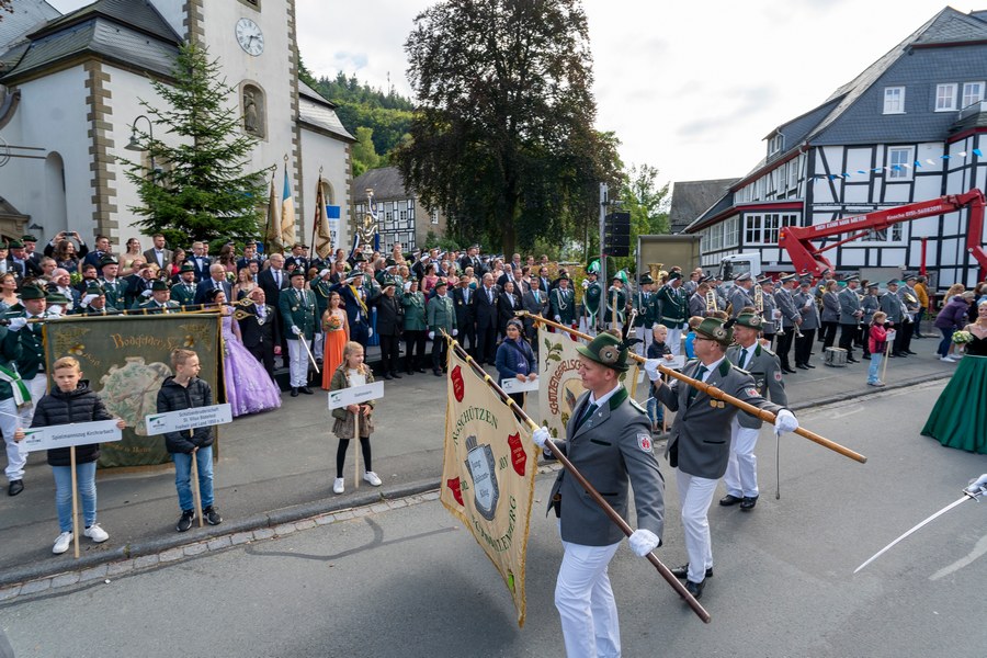 stadtschützenfest schmallenberg 2024 in bödefeld