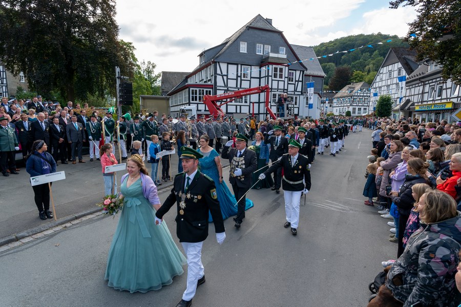 stadtschützenfest schmallenberg 2024 in bödefeld