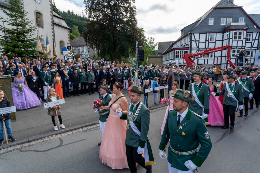 stadtschützenfest schmallenberg 2024 in bödefeld