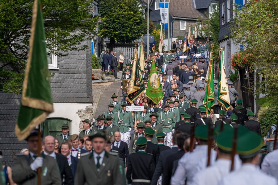 stadtschützenfest schmallenberg 2024 in bödefeld