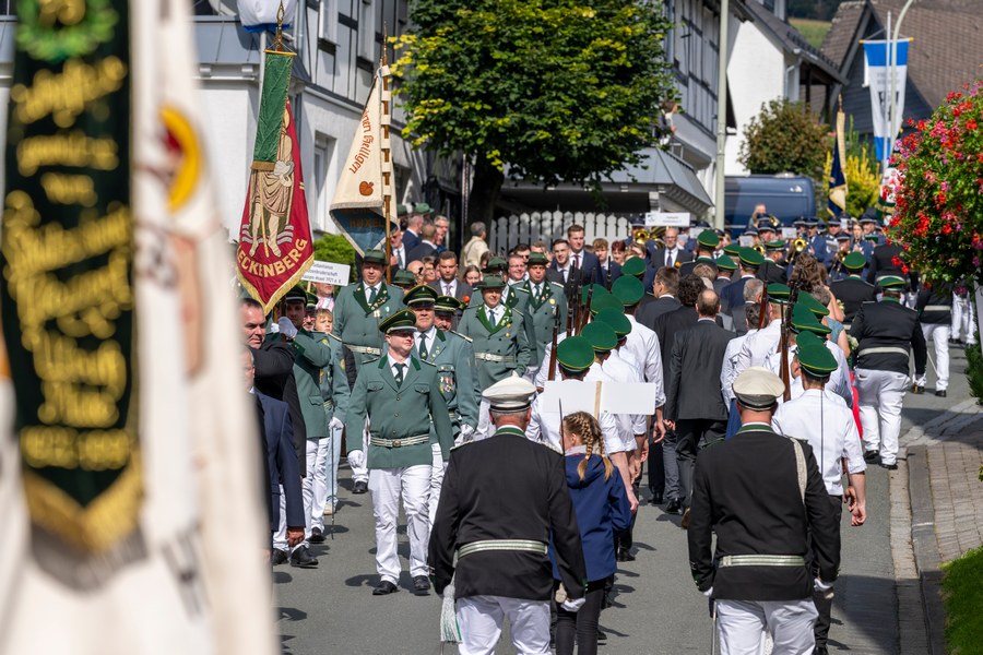 stadtschützenfest schmallenberg 2024 in bödefeld