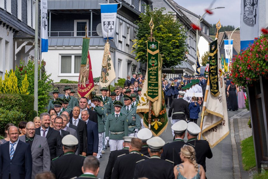stadtschützenfest schmallenberg 2024 in bödefeld