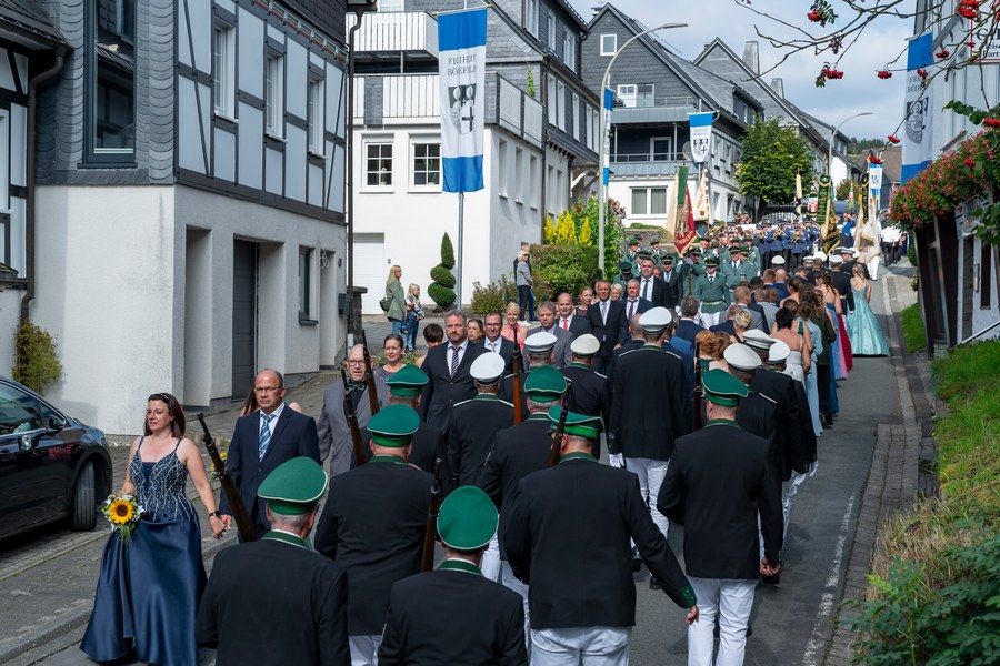stadtschützenfest schmallenberg 2024 in bödefeld