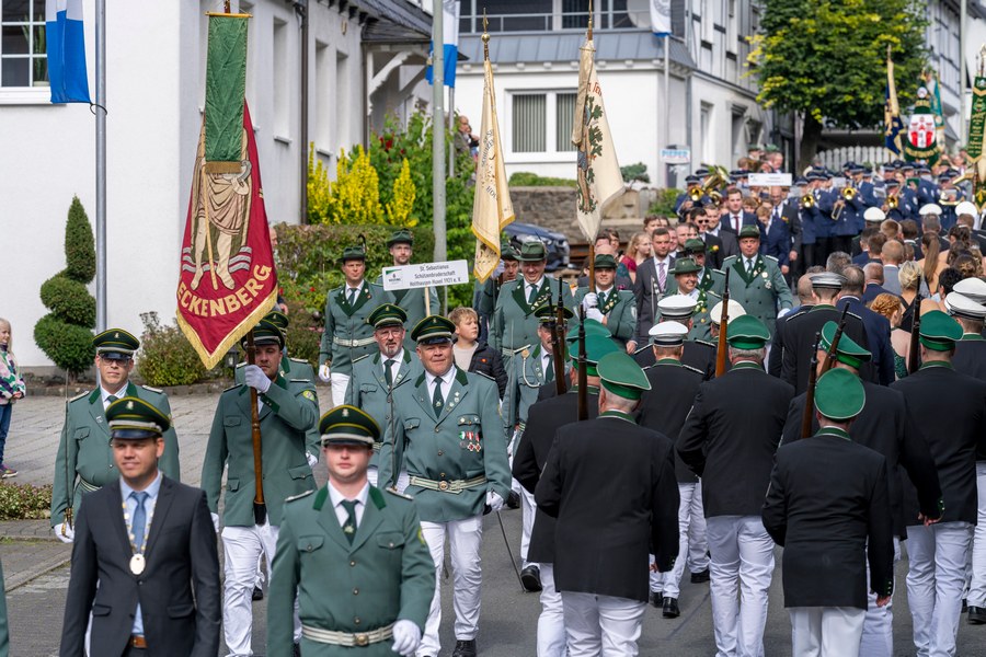 stadtschützenfest schmallenberg 2024 in bödefeld