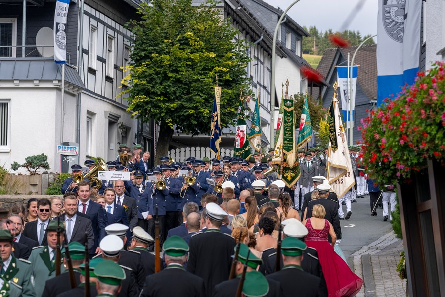 stadtschützenfest schmallenberg 2024 in bödefeld