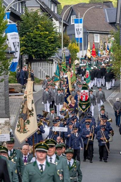 stadtschützenfest schmallenberg 2024 in bödefeld