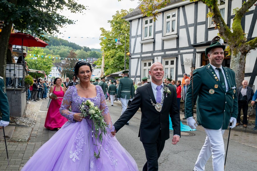 stadtschützenfest schmallenberg 2024 in bödefeld