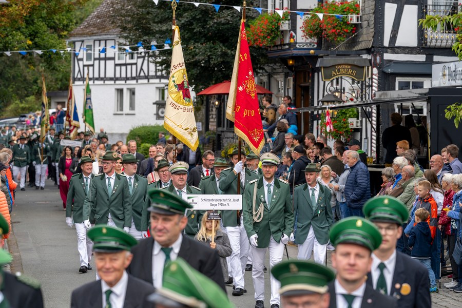 stadtschützenfest schmallenberg 2024 in bödefeld