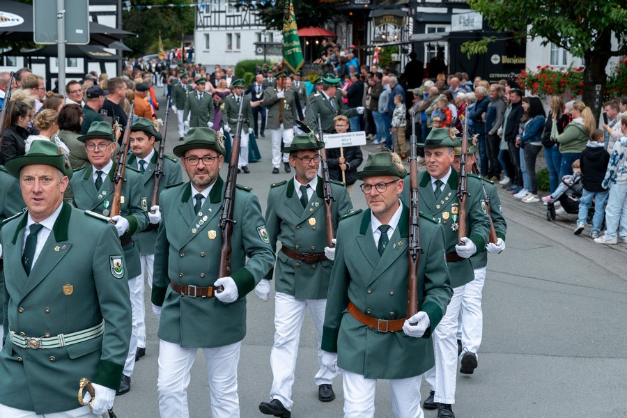 stadtschützenfest schmallenberg 2024 in bödefeld
