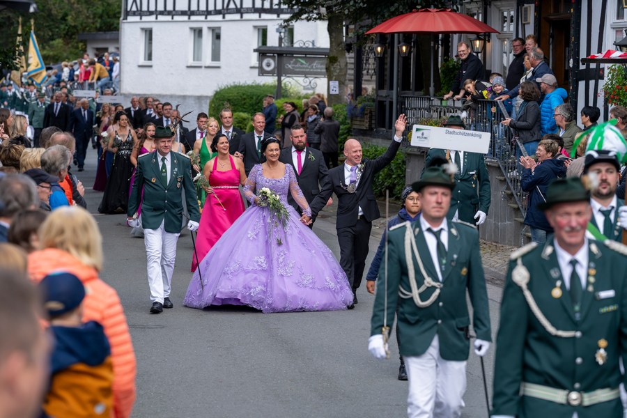 stadtschützenfest schmallenberg 2024 in bödefeld