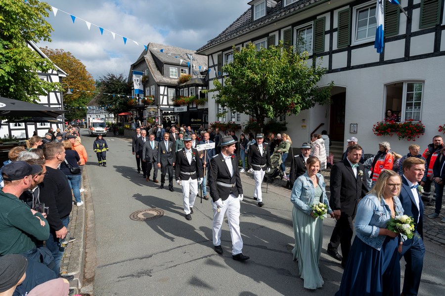 stadtschützenfest schmallenberg 2024 in bödefeld