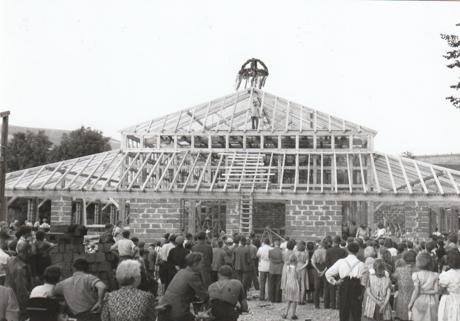 1949 richtfest schützenhalle 2 cr