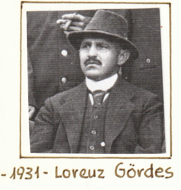 Majestäten 1931 Koenig Lorenz Goerdes