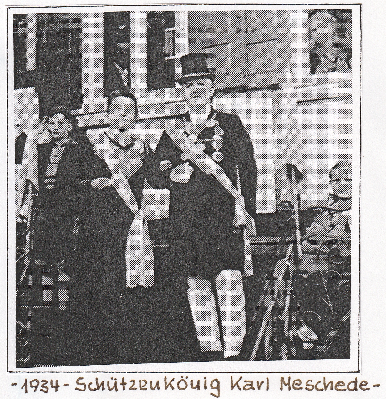 Majestäten 1934 Koenig Karl Meschede