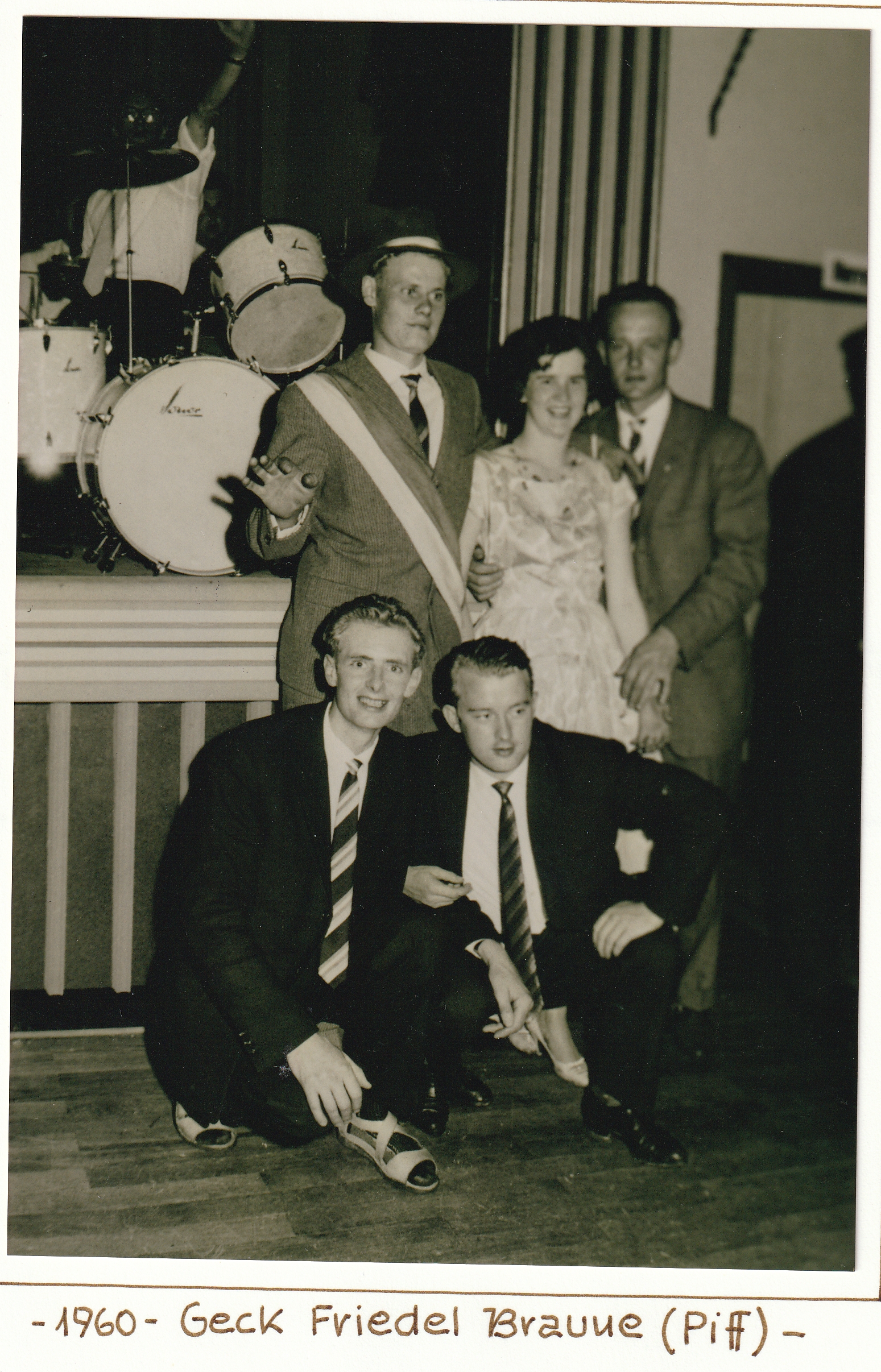 Majestäten 1960 Geck Friedel Braune Piff