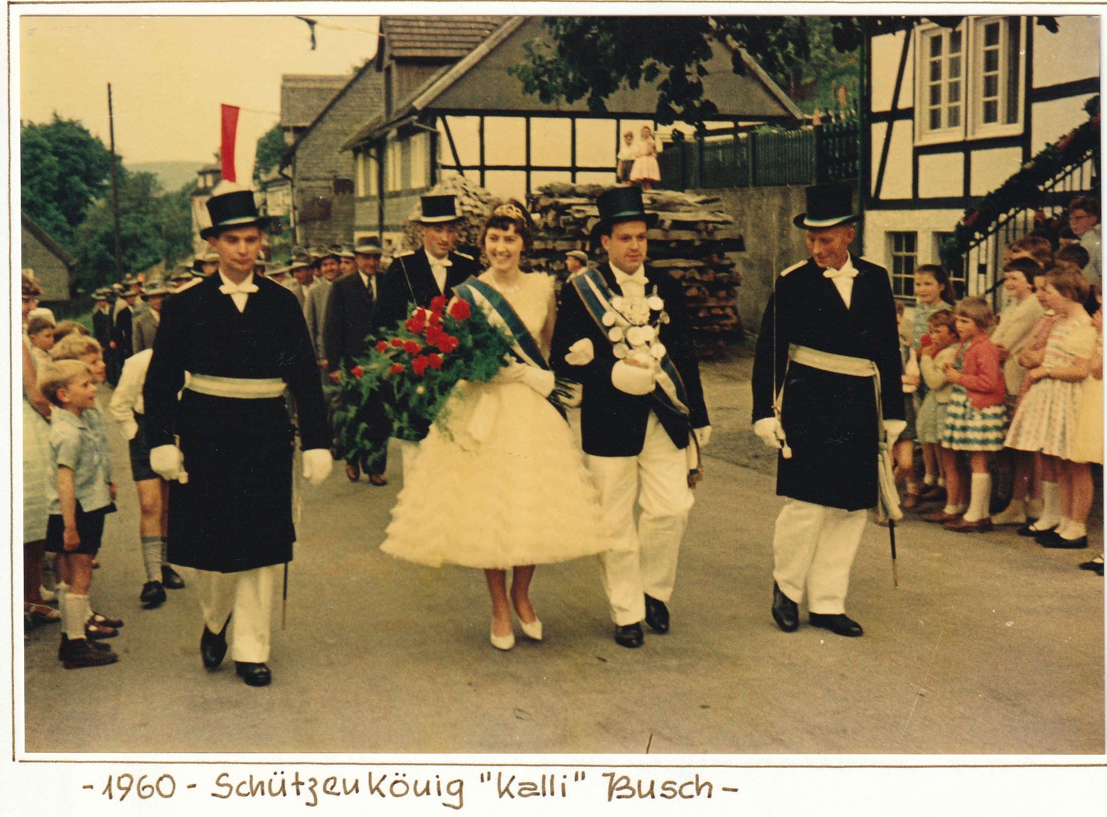 Majestäten 1960 Koenig Kalli Busch