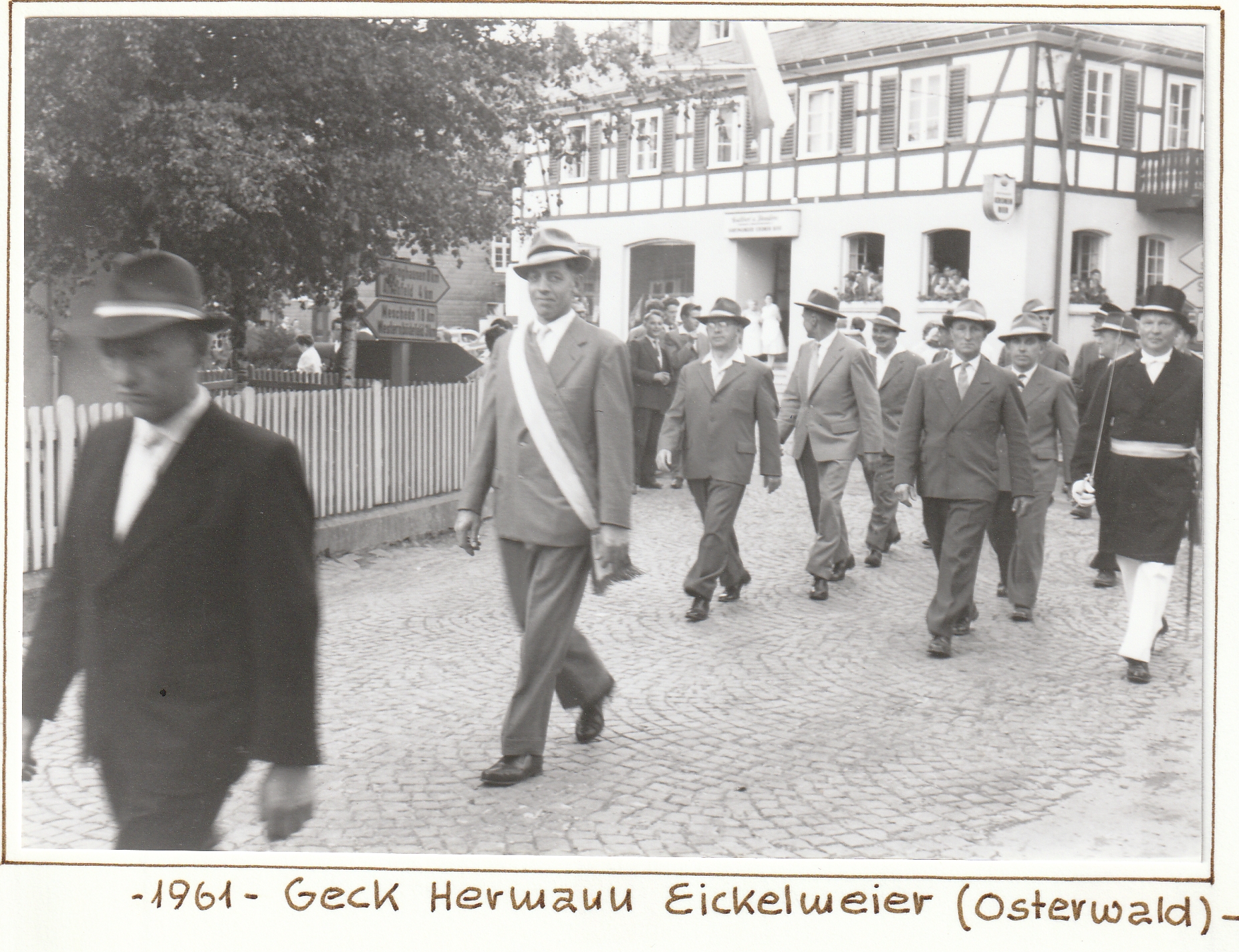 Majestäten 1961 Geck Hermann Eikelmeier Osterwald