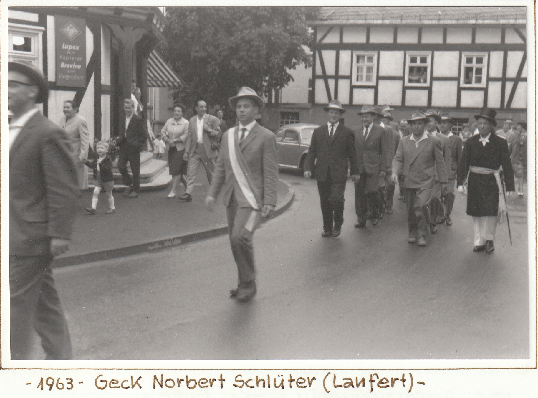 Majestäten 1963 Geck Norbert Schlueter Lanfert