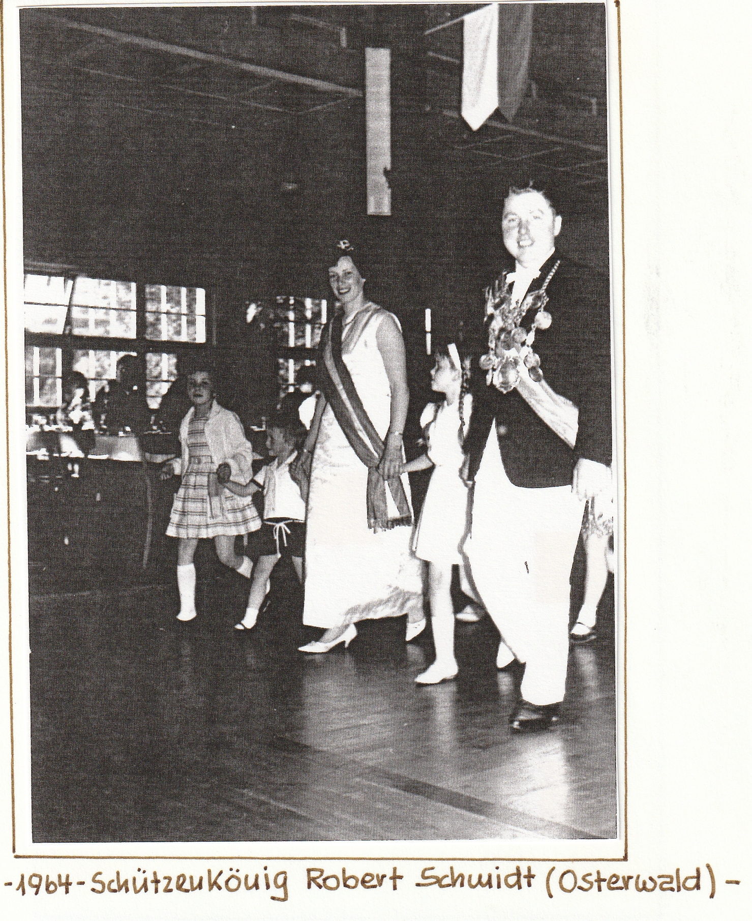Majestäten 1964 Koenig Robert Schmidt Osterwald 2