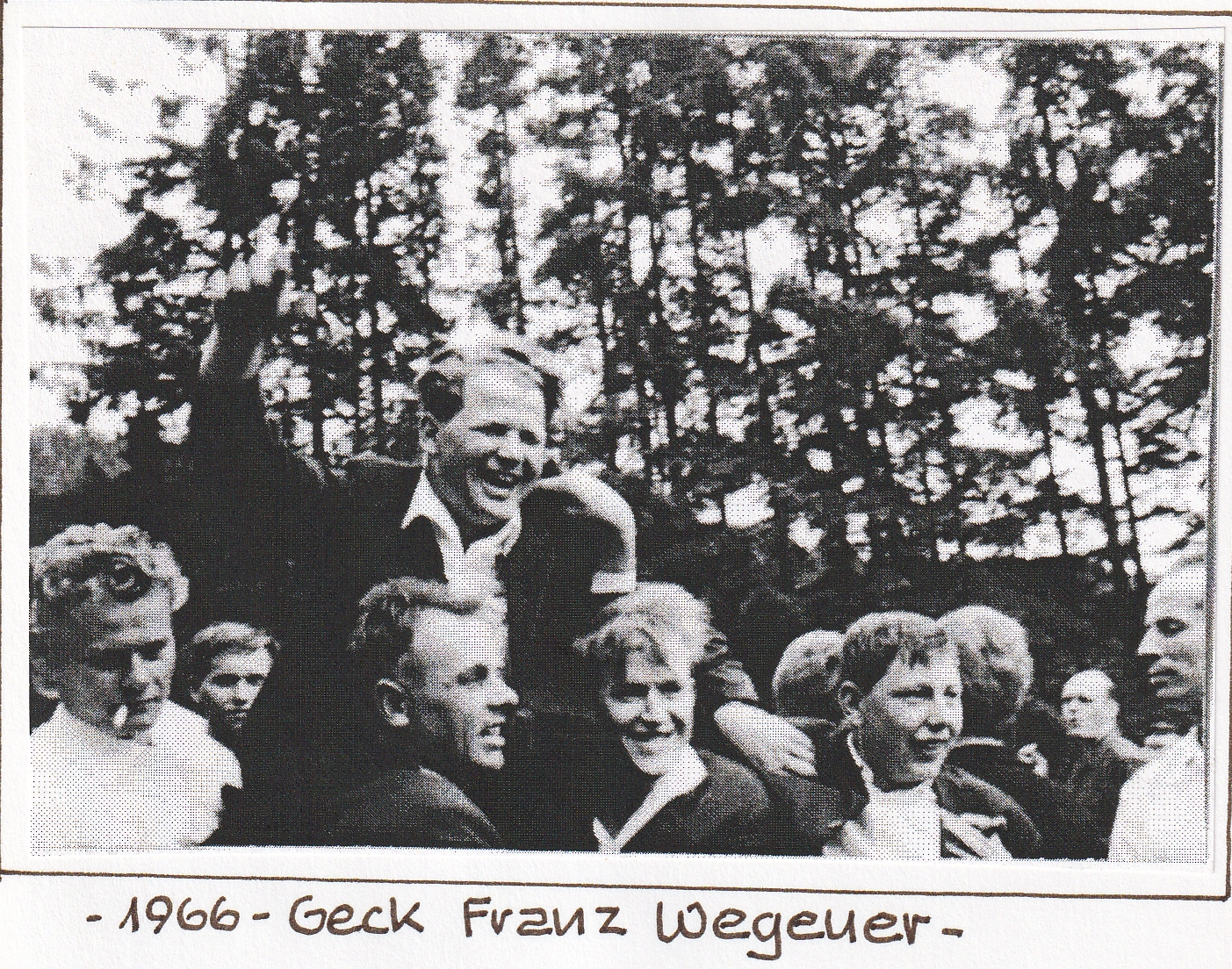 Majestäten 1966 Geck Franz Wegerern