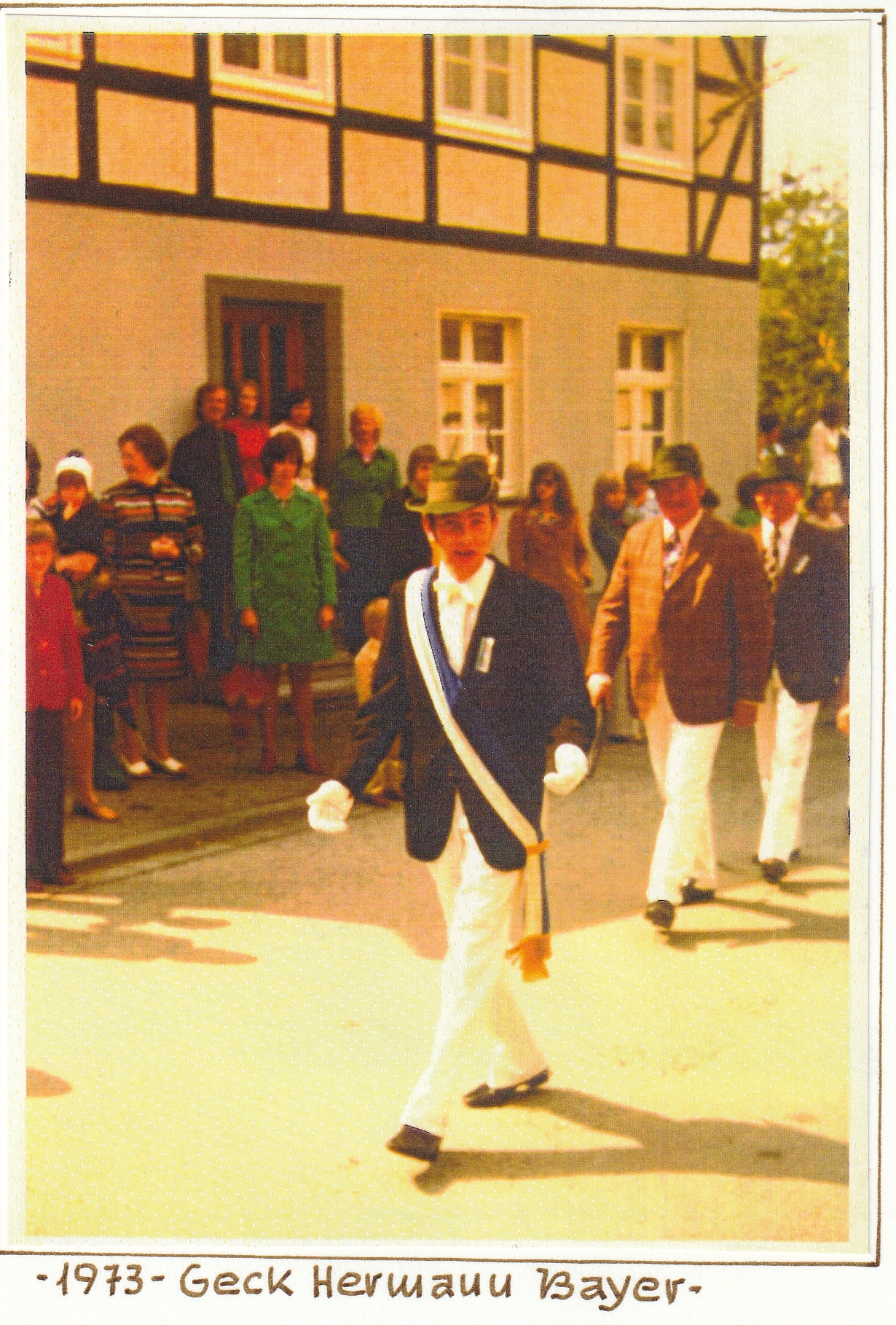Majestäten 1973 Geck Hermann Bayer