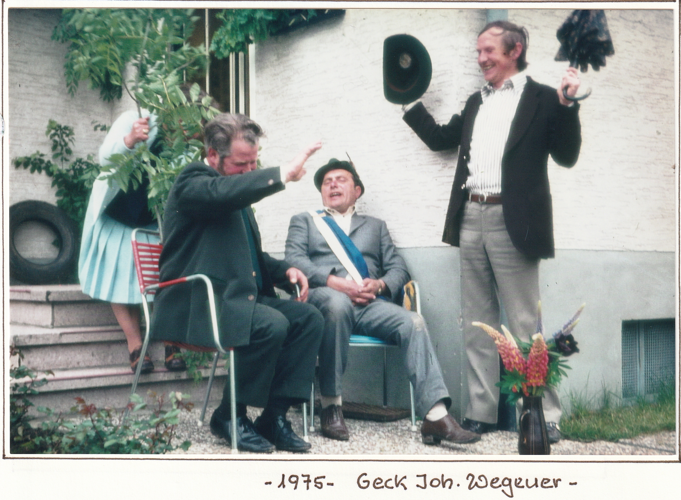 Majestäten 1975 Geck Joh Wegener