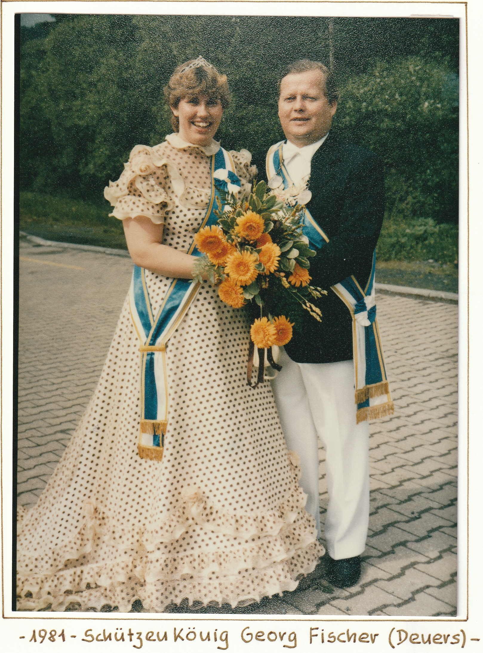 Majestäten 1981 Koenig Georg Fischer Deners
