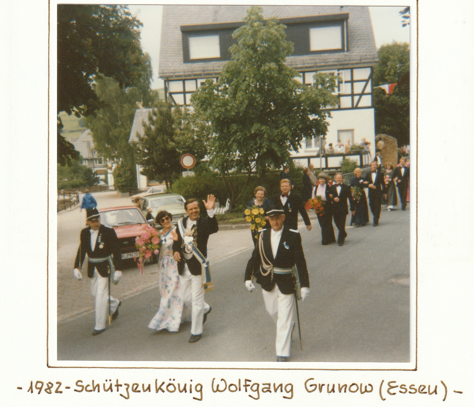 Majestäten 1982 Koenig Wolfgang Grunow Essen