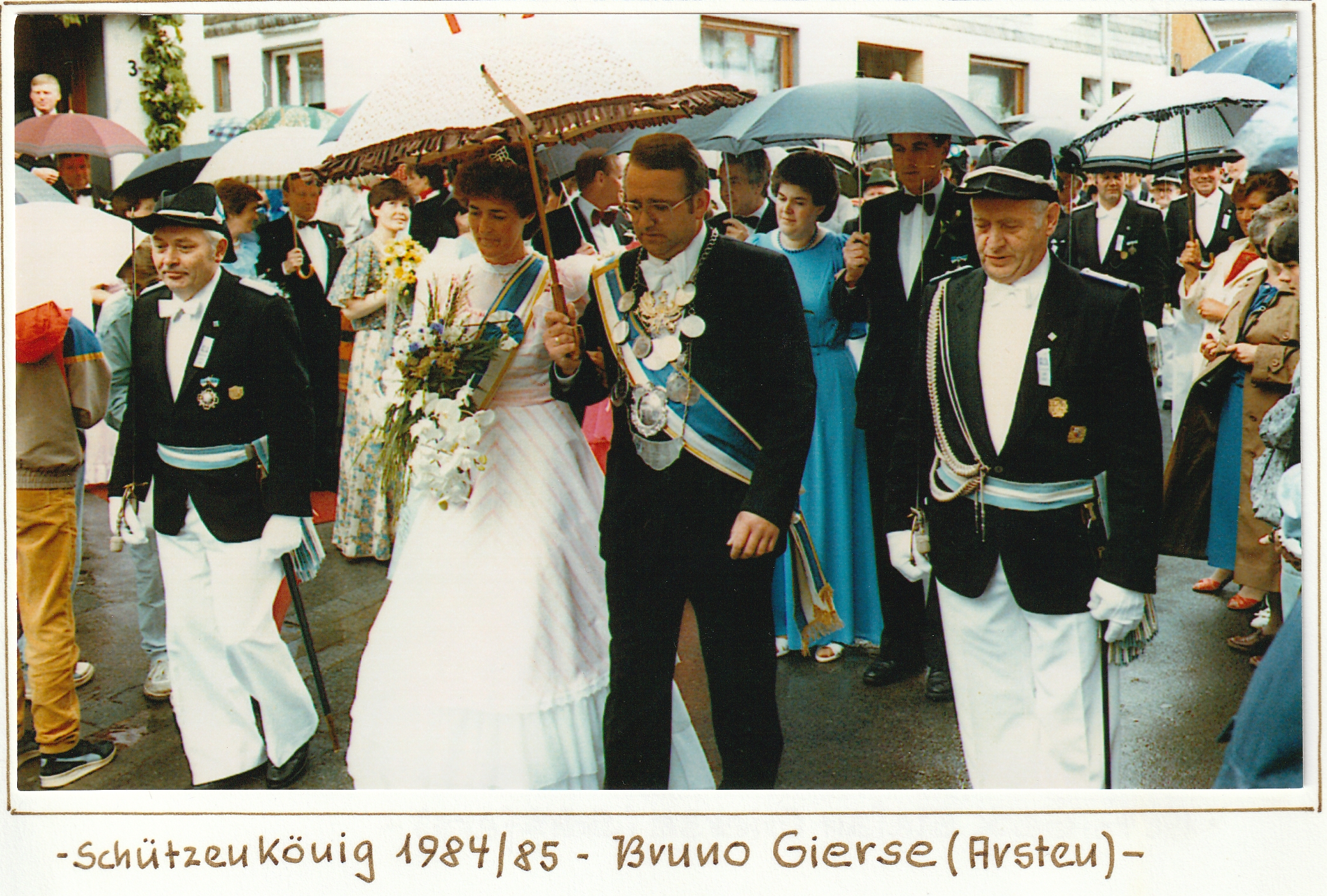 Majestäten 1984 Koenig Bruno Gierse Arsten 1