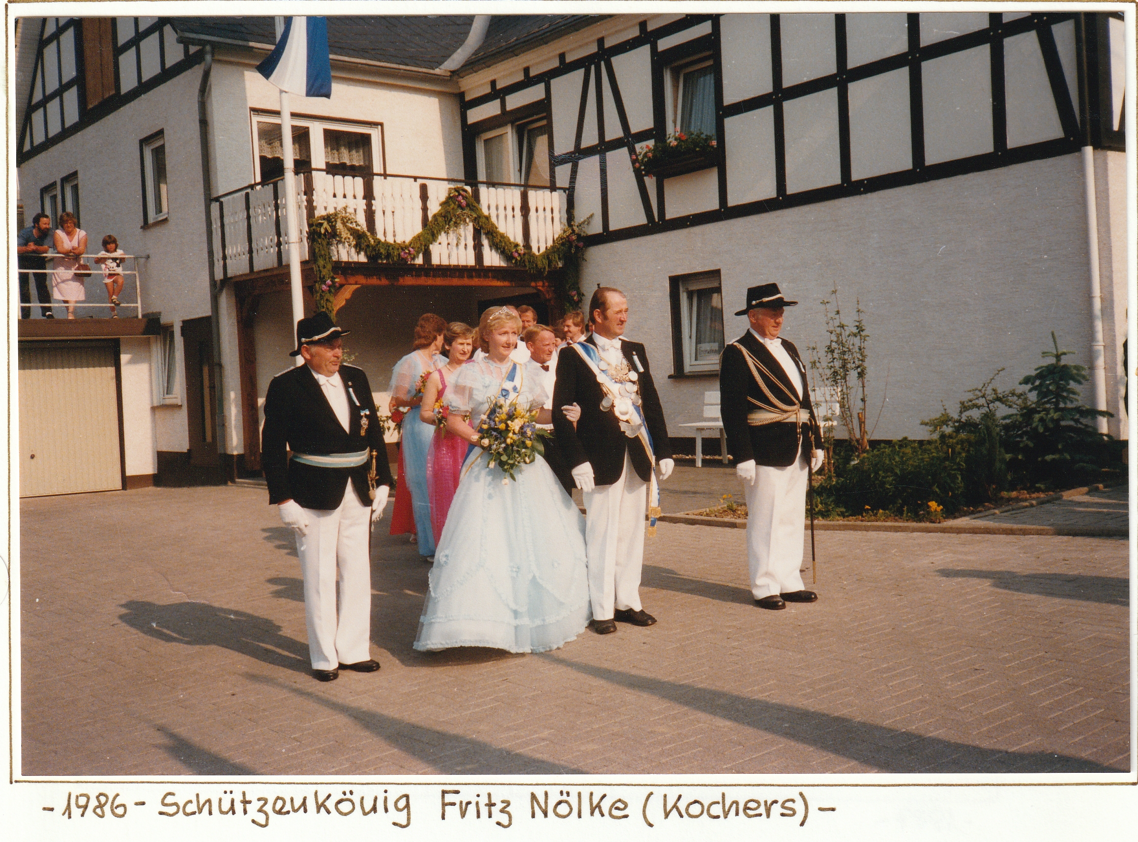 Majestäten 1986 Koenig Fritz Noelke 2