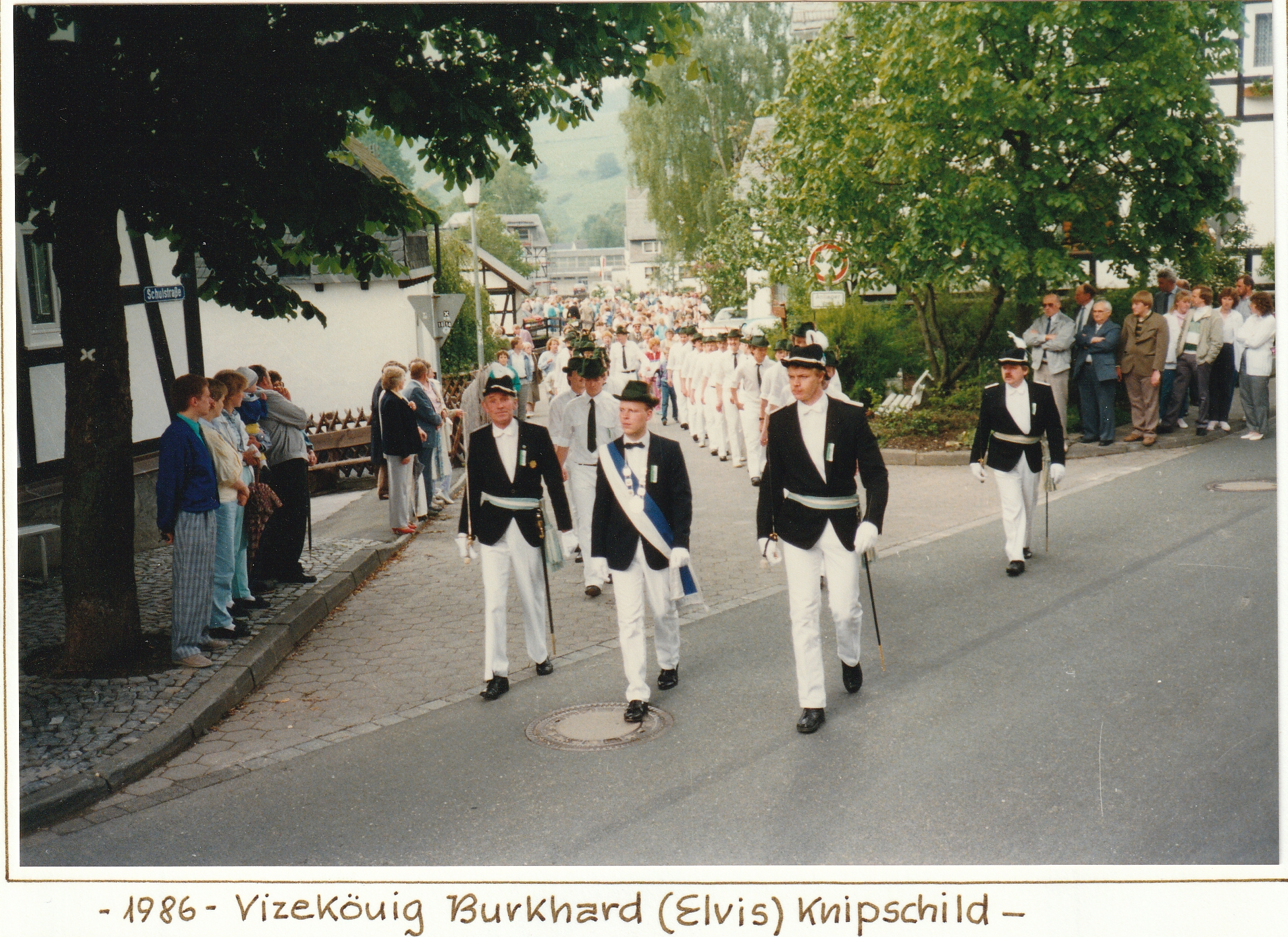 Majestäten 1986 Vizekoenig Burkhard Knipschild Elvis