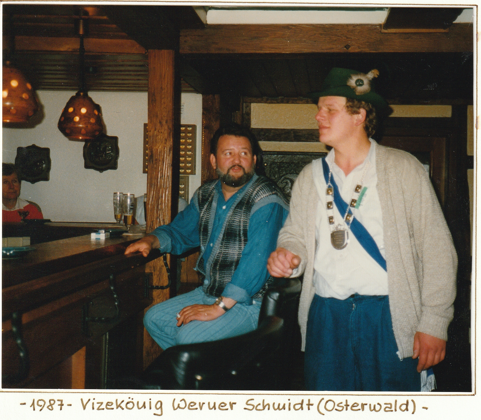 Majestäten 1987 Vizekoenig Werner Schmidt Osterwald