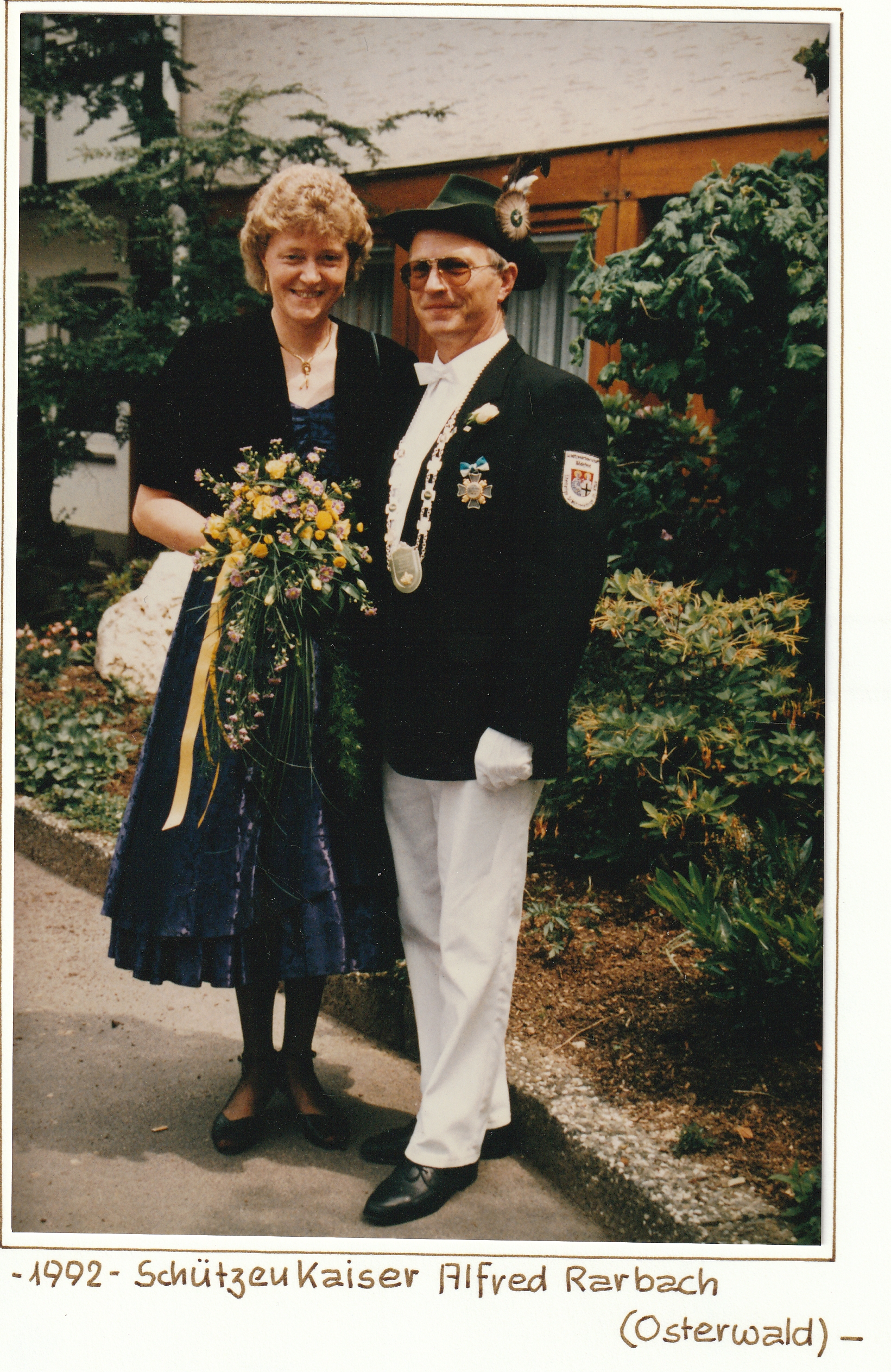 Majestäten 1992 Kaiser Alfred Rarbach Osterwald